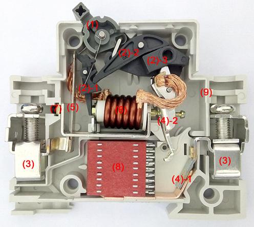 Struktur Pemutus Litar Miniatur Wenzhou Juer Electric Co.,Ltd